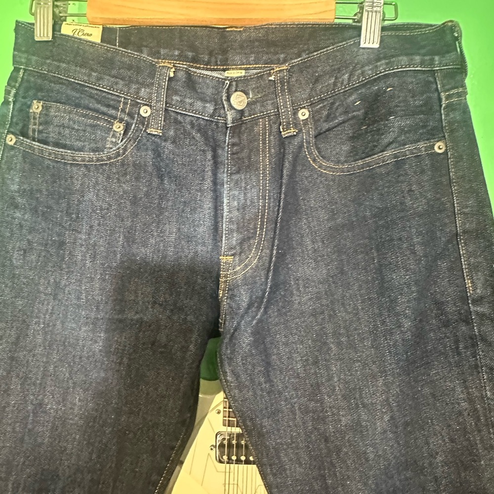 J Crew mens Blue Jeans - Picture 2 of 5